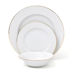  - Royal Doulton - Simply Gold Dinner Set 12pce - Dinnerware Sets