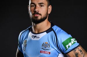 Emotional path: Blues debutant Nathan Peats.