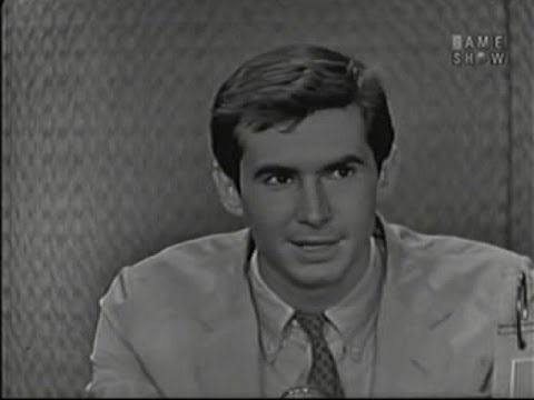 What's My Line? - Anthony Perkins; Martin Gabel [panel]; Zsa Zsa Gabor [panel] (Jun 14, 1959)