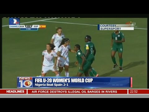 News@10: Nigeria Beat Mali 6 - 0 In African Women Championship 20/11/16 Pt. 4