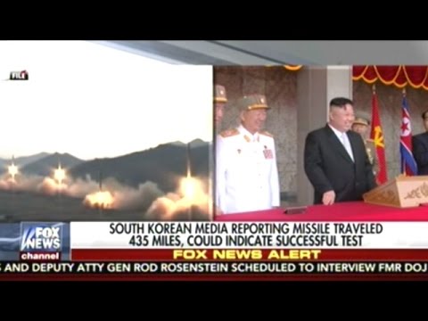 North Korea's Latest Missile Launch "Successful" Flying 435 Miles According To South Korea