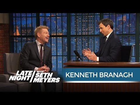 Kenneth Branagh on Trying to Satisfy Thor Fans - Late Night with Seth Meyers