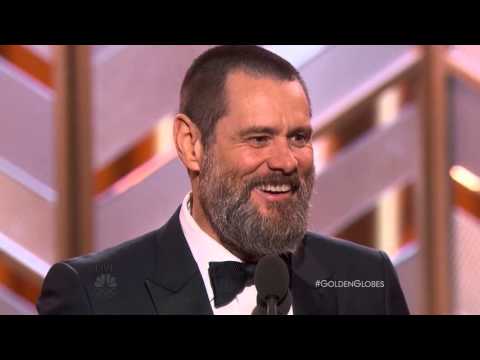 Jim Carrey Speech At The Golden Globe Awards 2016. HDTV