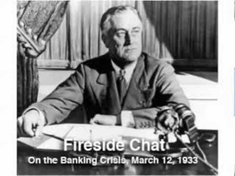 FDR's first fireside chat: the banking crisis