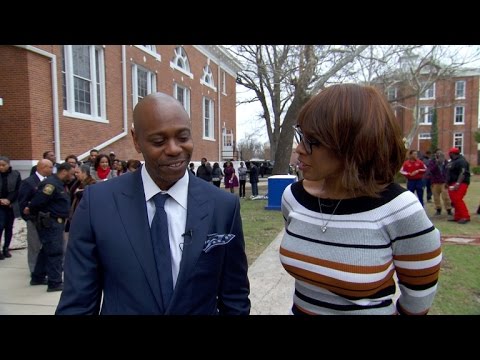 Dave Chappelle at Allen University: "With great power comes great responsibility"