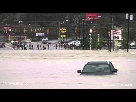 CATASTROPHIC Flash Flood in Columbia, SC!