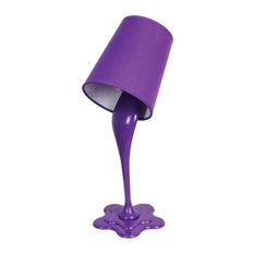  - Paint Spot Table Lamp in Purple - Kids Lamps