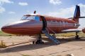 The private jet once owned by Elvis Presley.