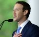 Facebook CEO and Harvard dropout Mark Zuckerberg delivers the commencement address at Harvard University.