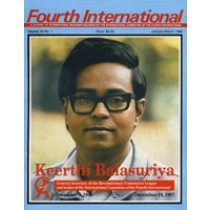 Fourth International Journal V. 15 No. 1: The Death of Comrade Keerthi Balasuriya 