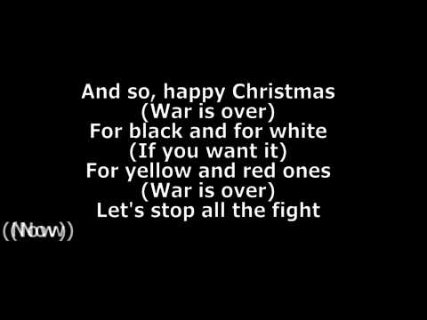 John Lennon - Happy Xmas [War Is Over] Lyrics HD