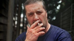 sms011108.001.001.jpg for Gneral News.Pic Simon Schluter,The Age,Melbourne.Mark 'Chopper' Read back in Melbourne after ...