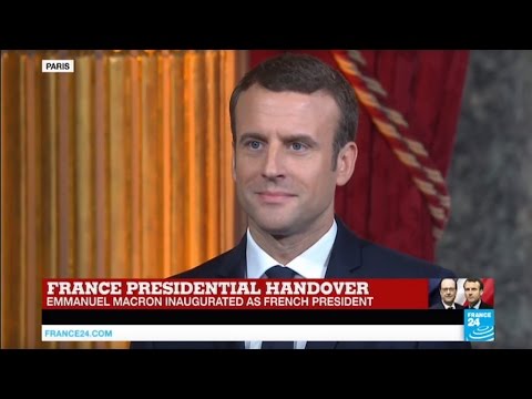 France: Emmanuel Macron officially inaugurated president of the French Republic