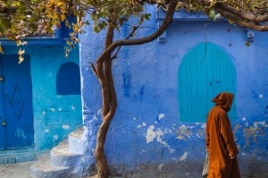 Chefchaouen, Morocco's famed 'blue city', is ideal for solo explorations.