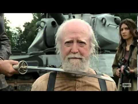 La muerte de Hershel-The Walking Dead