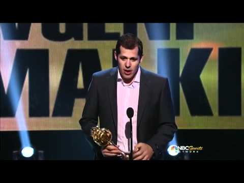 Evgeni Malkin wins the Hart Memorial Trophy @ 2012 Awards 6/20/12