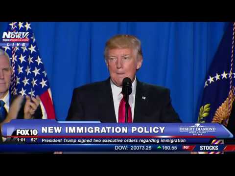 FNN: President Donald Trump NEW Immigration Policy AND Border Wall Details