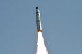 The Pukguksong-2 missile lifts off as it is test-launched at an undisclosed location in North Korea on May 22. 
