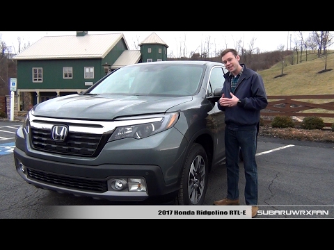 Review: 2017 Honda Ridgeline RTL-E