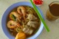 A typical breakfast at Tiong Bahru Hawker Centre.