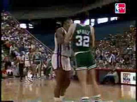 Legendary Celtics' Johnny Most blasting the Detroit Pistons