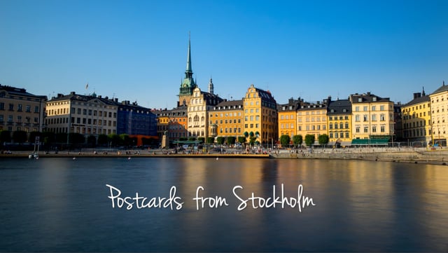 Postcards from Stockholm