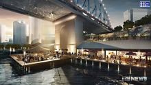 An artist's impression of the new Howard Smith Wharves