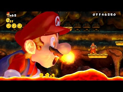 New Super Bowser Wii - Final Boss Evil Mario & Ending