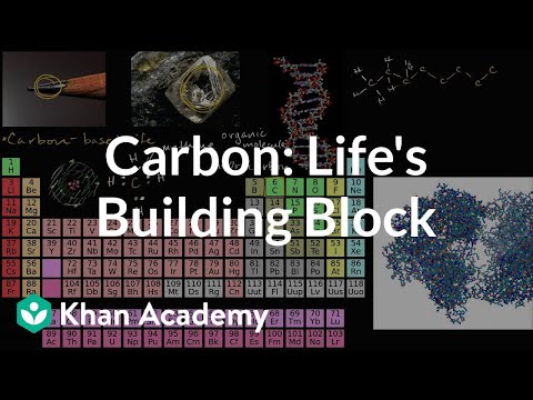 Carbon as a building block of life | Properties of carbon | Biology | Khan Academy