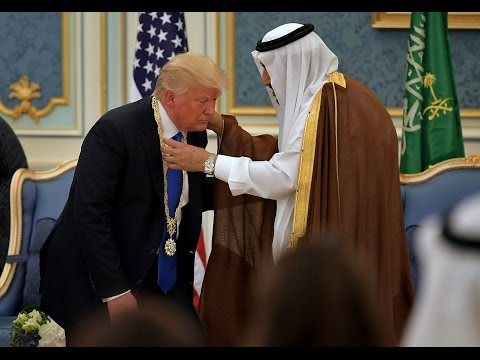 US President given the highest Saudi Arabia's top civilian honor