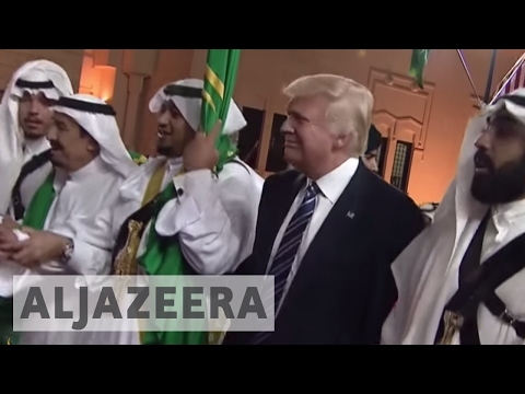 Trump in Riyadh: Controversy follows US president