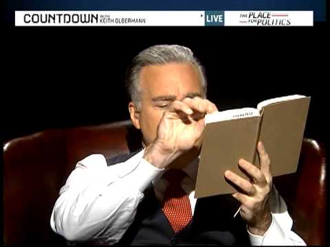 The Dog That Bit People, Part 1 - Thurber Reading - 2010-10-01 Countdown with Keith Olbermann