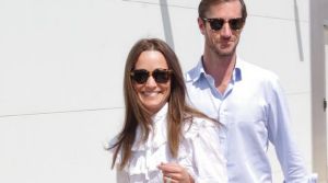 Pippa Middleton and James Matthews arrive in Darwin on Thursday.  