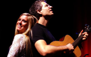 aj swearingen and jayne kelli at the mauch chunk opera house