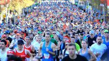 Runners in the Sun Herald City 2 Surf Fun Run. Only 40 per cent of Australians meet exercise recommendations.