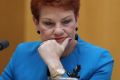 Pauline Hanson has said she will not support public funds being loaned to Adani to build a train line from the Galilee ...