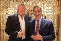 Former UKIP leader Nigel Farage visited Donald Trump in New York after the 2016 election.