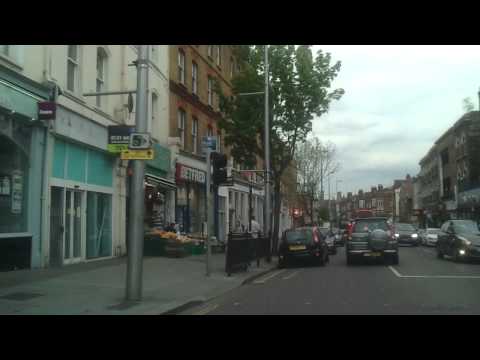 Driving in London - Ealing Broadway to Holland Park