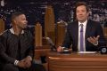 Actor and singer Jamie Foxx courted controversy on The Tonight Show when he signed in "gibberish". 
