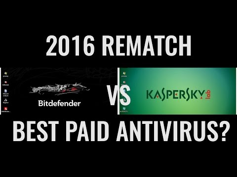 Kaspersky vs Bitdefender 2016 | The Rematch | Best Antivirus?