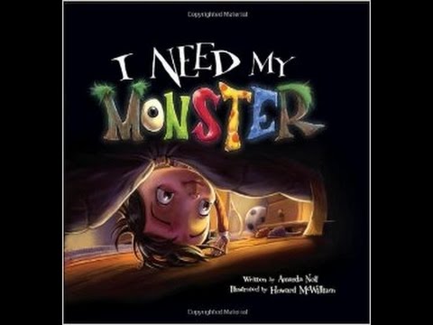 I Need My Monster Halloween story ENGLISH AUDIO BOOK FOR CHILDREN