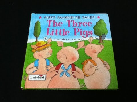 Children's  book read aloud. THE THREE LITTLE PIGS. More stories at the Storytime Castle channel