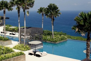 Nature combined with luxury: Alila Villas, Uluwatu, Bali.