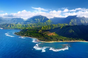 Top destination: The spectacular Na Pali coast, Kauai, Hawaii.