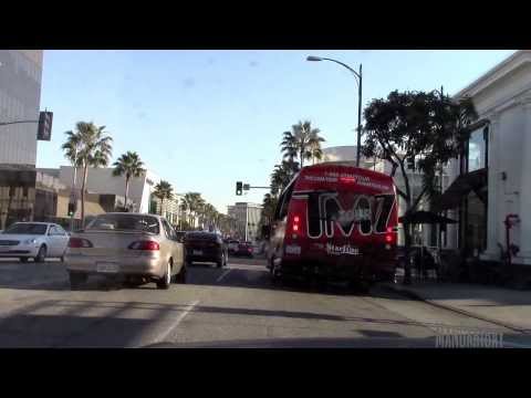 Driving Through West Hollywood's Sunset Strip & Rodeo Drive in Beverly Hills