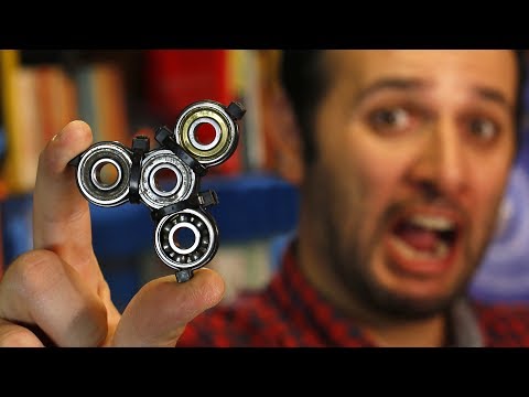 Hand Spinner 2.0 com abraçadeira de plástico