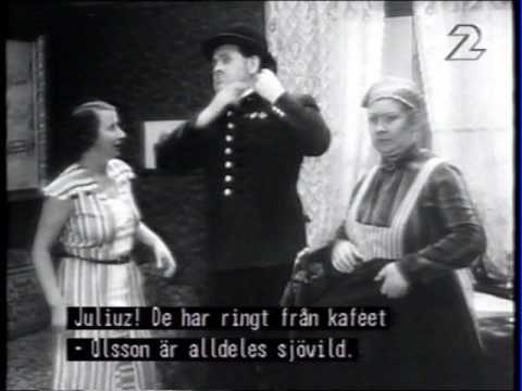 Hemliga Svensson(1933) Edvard Persson, Fridolf Rhudin  m.fl.