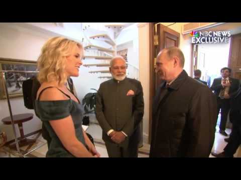 NBC Anchor Megyn Kelly Interviews India's Modi & Russia's Putin | US Media on India Latest 2017