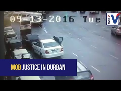 Hijacking in central Durban on Tuesday has gone viral on Facebook