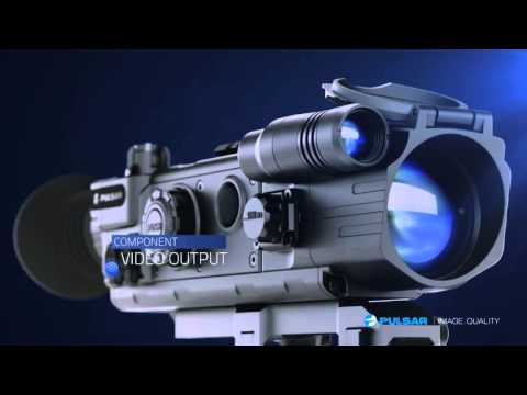 Digisight LRF Pulsar digital riflescope with integrated laser range finder